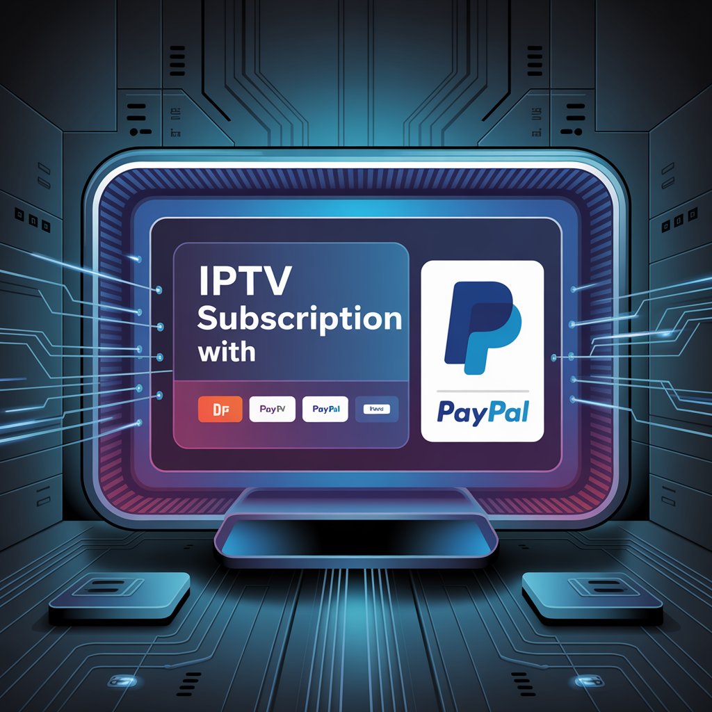 iptv subscription with paypal