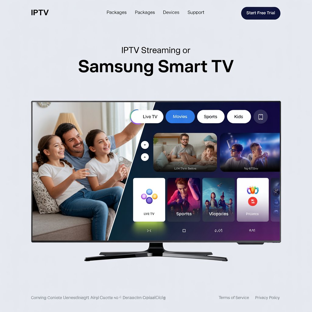 iptv for samsung smart tv
