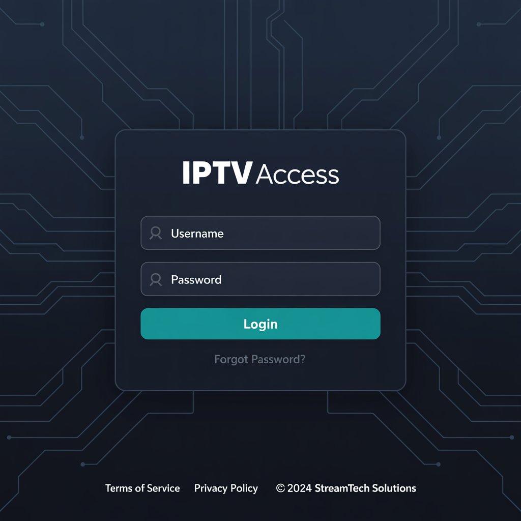 iptv dashboard login