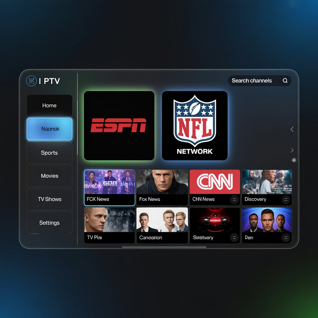 iptv with espn nfl
