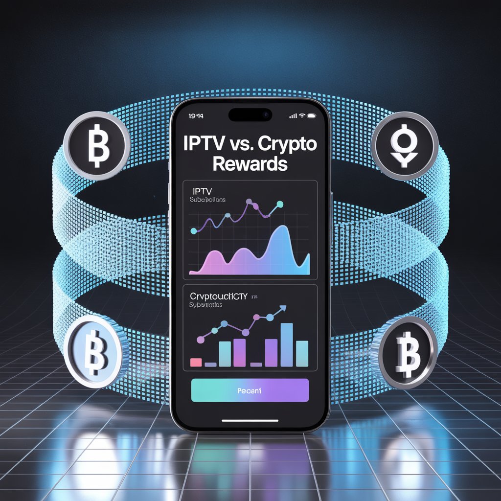 iptv crypto rewards comparison