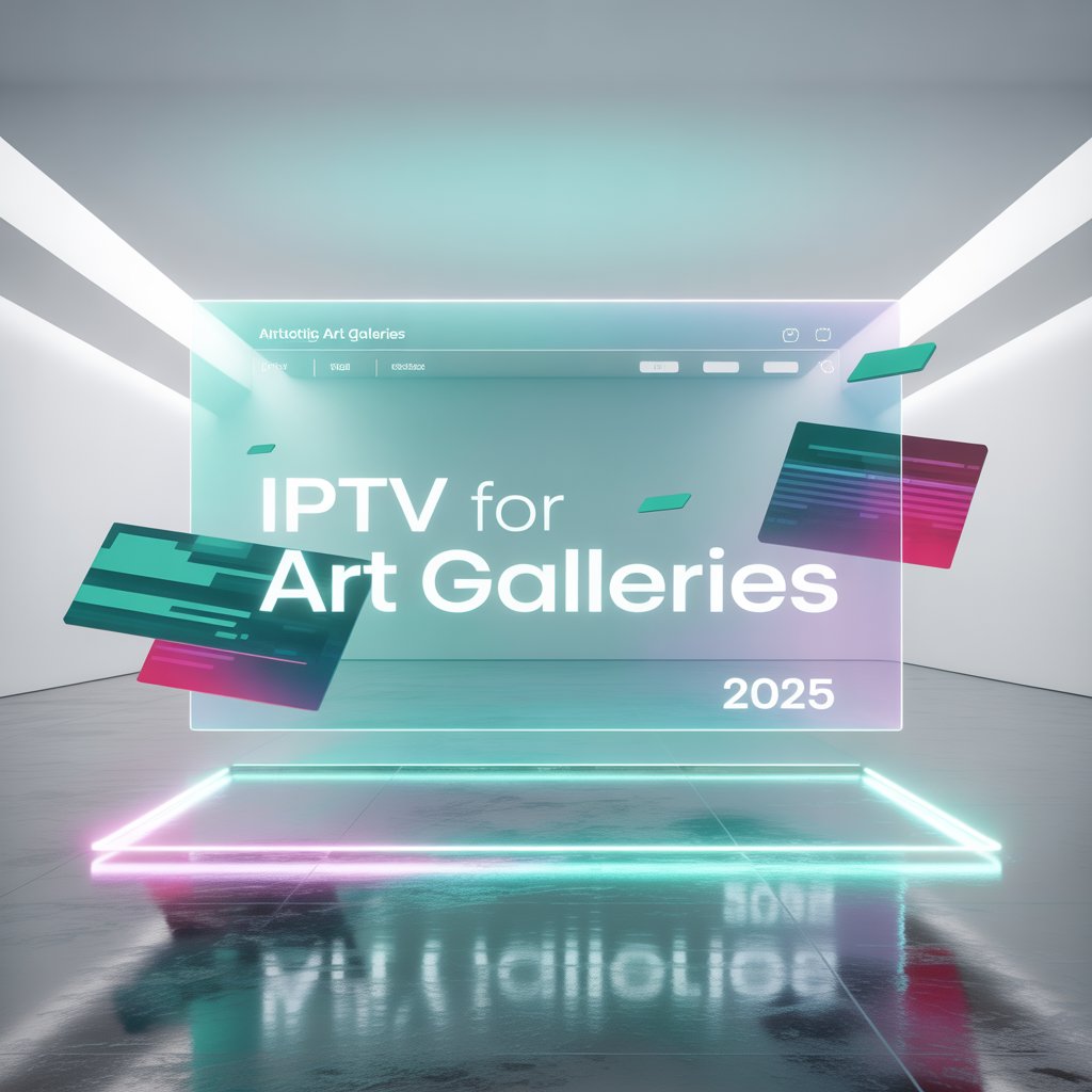 iptv for art galleries 2025