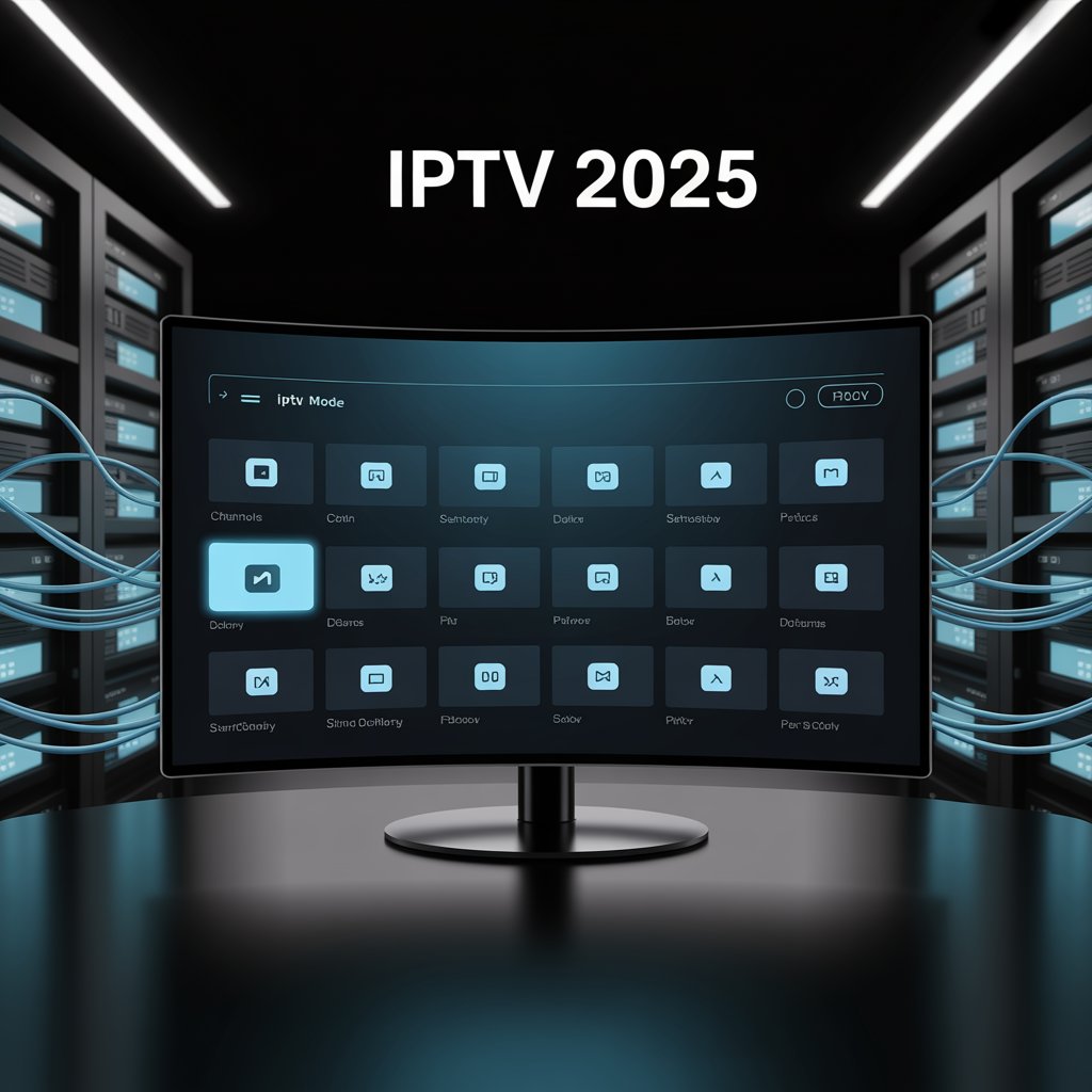 iptv with dark mode 2025