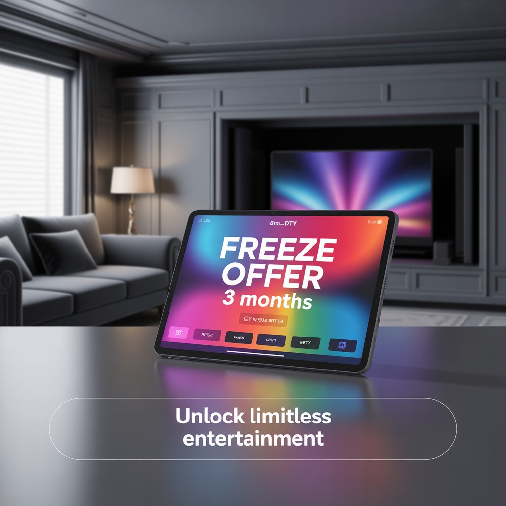 iptv subscription freeze offers
